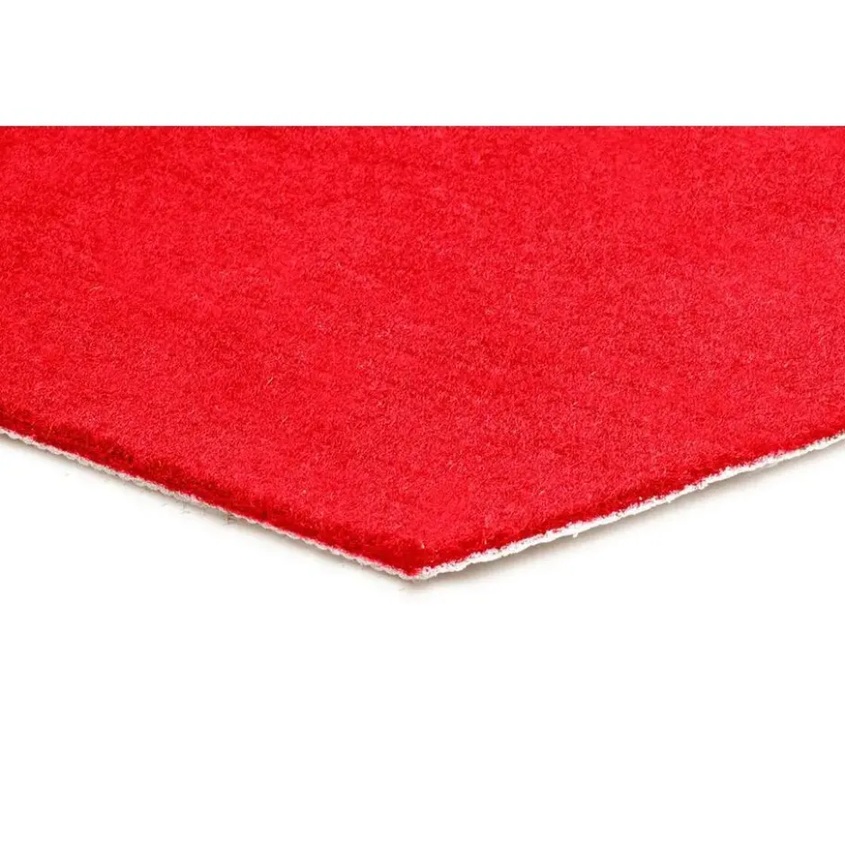Tapijt loper Dakar - Breedte 200 cm - 5 mm dik - Rood