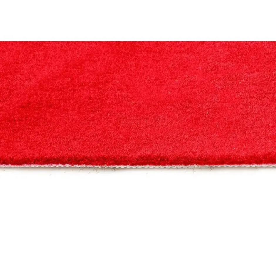Tapijt loper Dakar - Breedte 200 cm - 5 mm dik - Rood