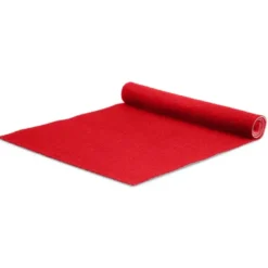 Tapijt loper Torrance - Breedte 200 cm - 2 mm dik - Rood