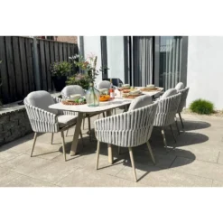 Taste by 4 Seasons Manolo tuintafel 240x103 cm - latte