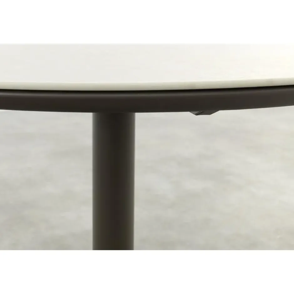 Taste Florence/Rodez ronde 4-persoons tuinset Ø120 cm. - Terre