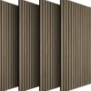 tectake Akoestische Panelen 110 x 50 cm Houtfineer, Geluidsabsorberend, 3D Vilt