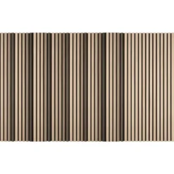 tectake Akoestische panelen Sonic Wall IV in houtlook, Licht Eiken
