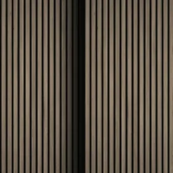 tectake Akoestische Panelen Geluidsisolatie Wandpanelen - Donker Eiken