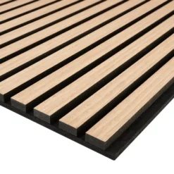 tectake Akoestische panelen Sonic Wall houtlook, Licht Eiken