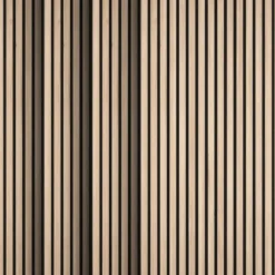 tectake Akoestische panelen Sonic Wall houtlook, Licht Eiken