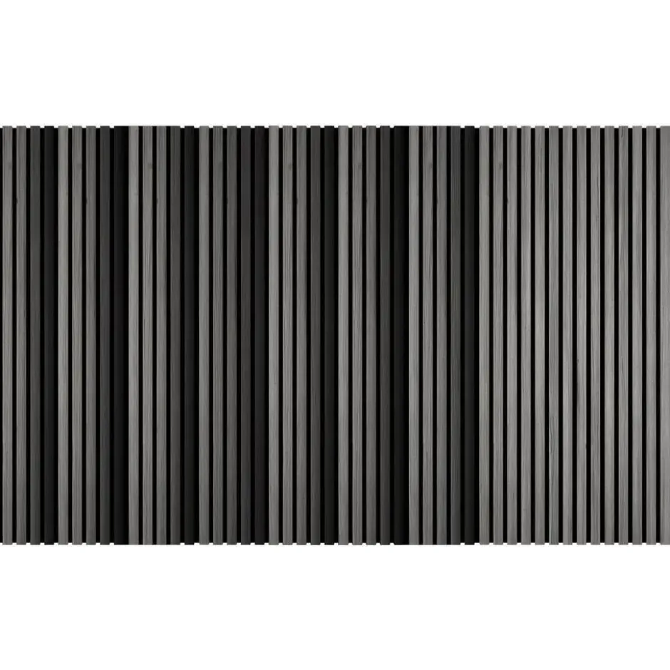 tectake Akoestische panelen Sonic Wall IV in houtlook, Lichtgrijze Eik