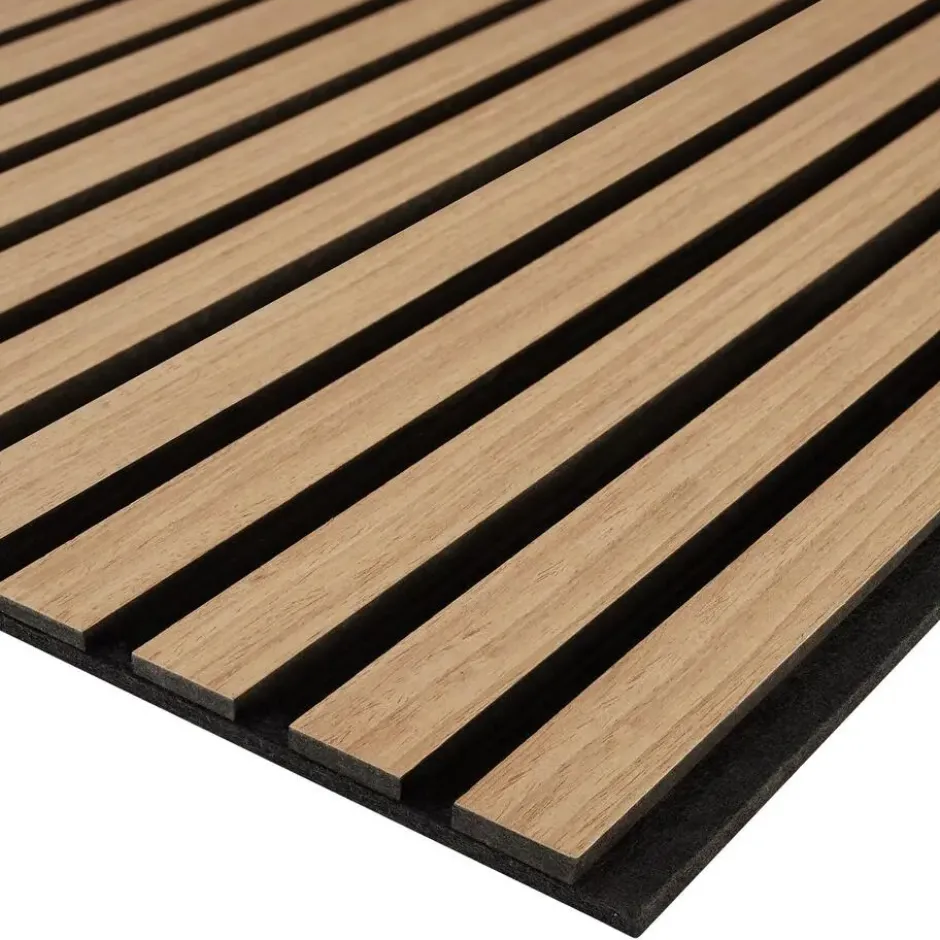 tectake Akoestische panelen Sonic Wall IV in houtlook, Eiken