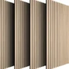tectake Akoestische panelen Sonic Wall IV in houtlook, Licht Eiken