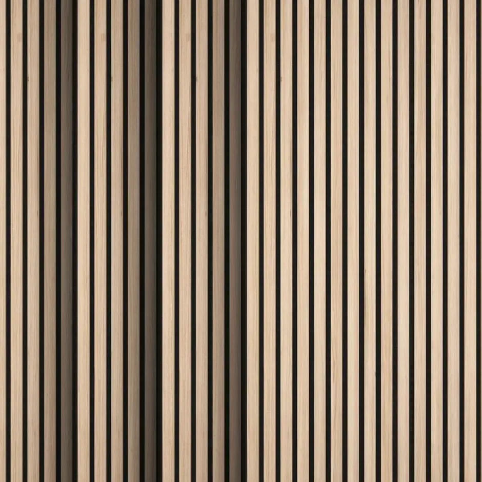 tectake Akoestische panelen Sonic Wall IV in houtlook, Licht Eiken