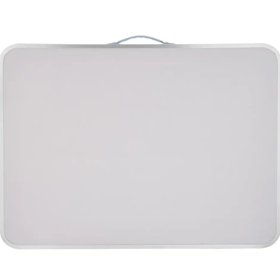 tectake Aluminium campingklaptafel 75 x 55 x 68 cm, Grijs