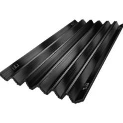 tectake Aluminium klaptafel Bastian, in hoogte verstelbaar, Zwart