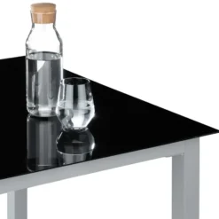tectake Aluminium tuinset 6+1 - Zilver