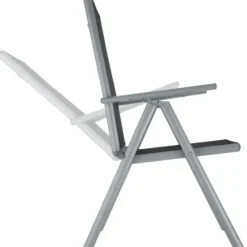 tectake Aluminium tuinset 4+1 - Zilver