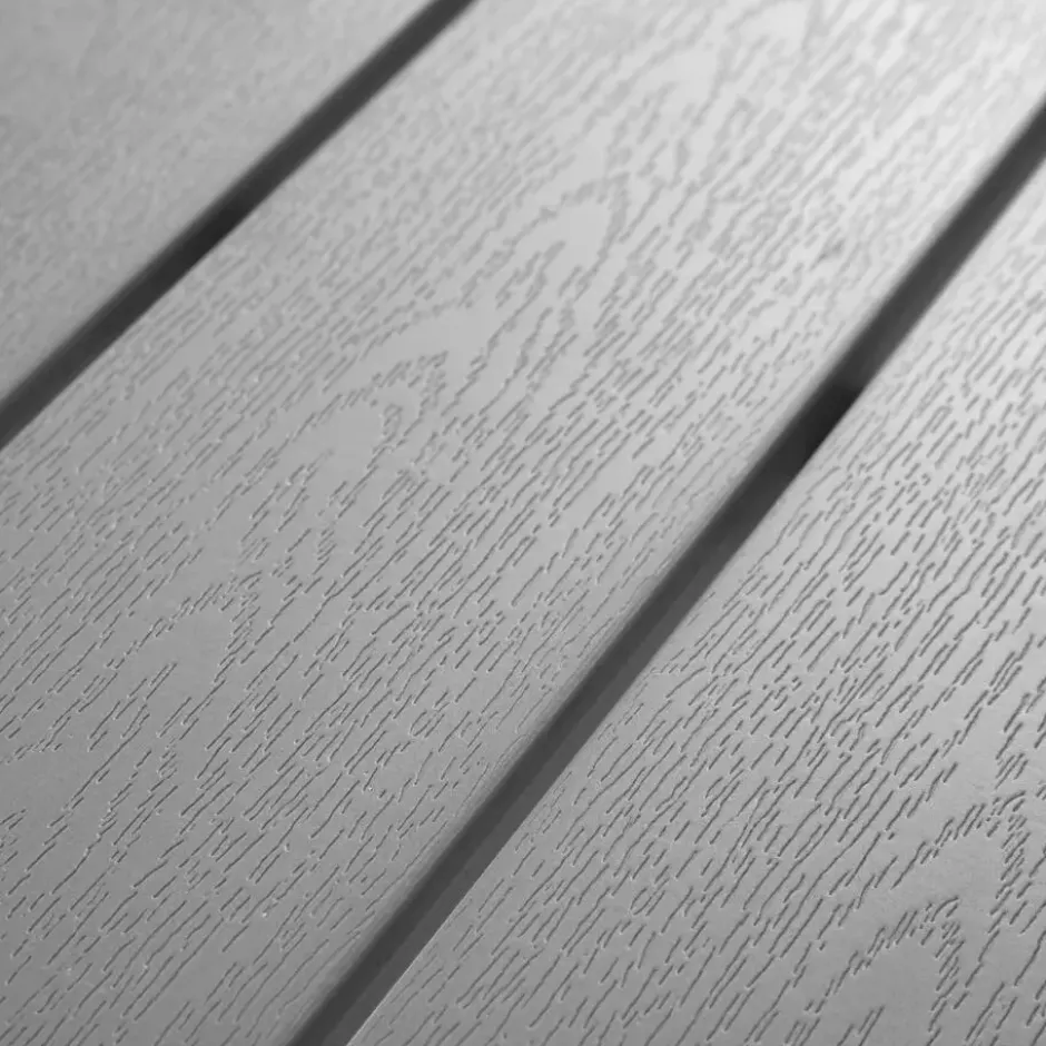 tectake Aluminium tuintafel Maren met in hoogte verstelbare poten 90x90x74,5cm