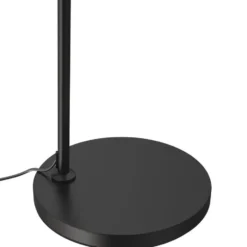 tectake Booglamp Arcus, staal, retro-stijl, 60W, Zwart
