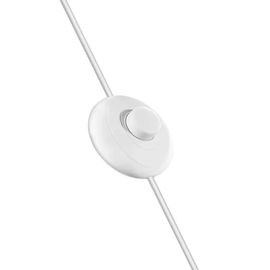 tectake Booglamp Arcus, staal, retro-stijl, 60W, Mat Nikkel