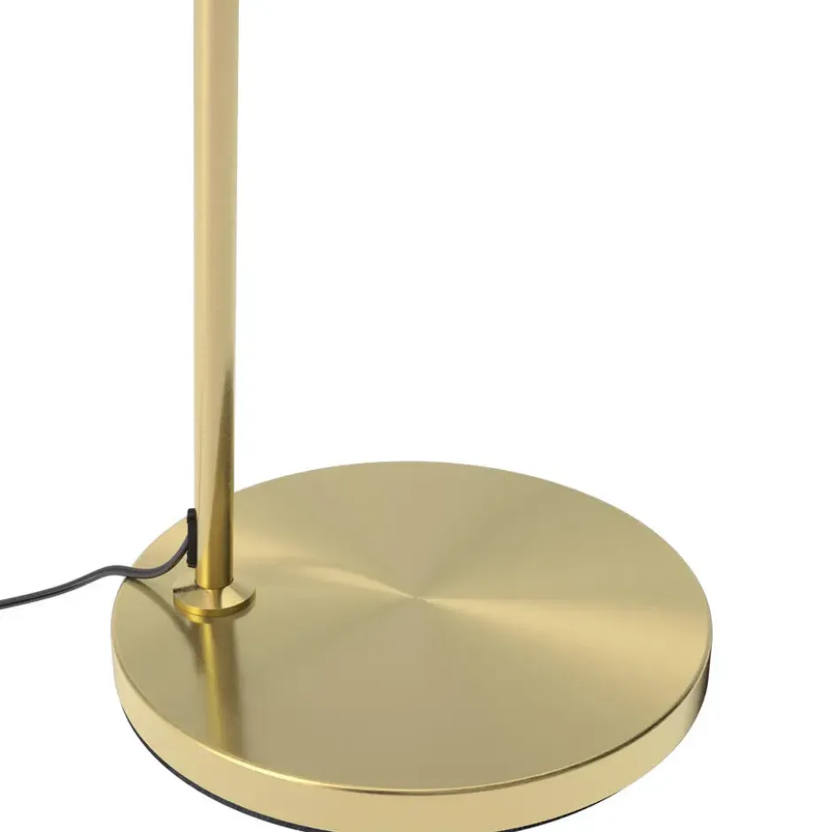 tectake Booglamp Arcus, staal, retro-stijl, 60W, Goud