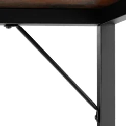 tectake Bureau Jenkins, Industrieel Hout Donker, Rustiek