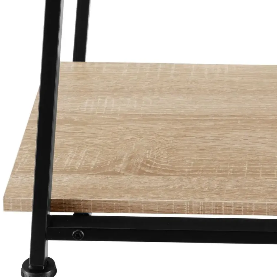 tectake Bureau Paisley 120x50x73,5cm, Industrieel Licht Hout, Eiken Sonoma