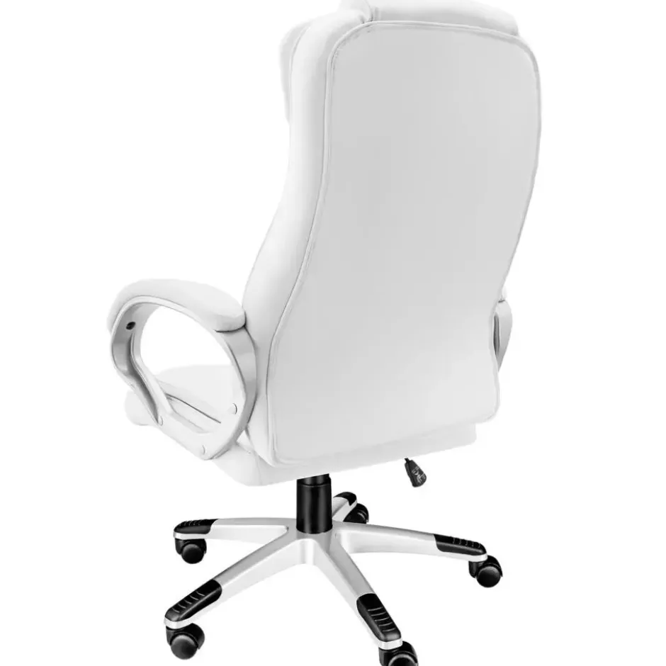 tectake Bureaustoel Zulu, Wit