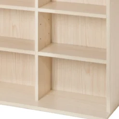 tectake Cd Dvd Kast, Beuken, Opslagruimte Voor Max 820 Cd's, 27 Vakken, MDF