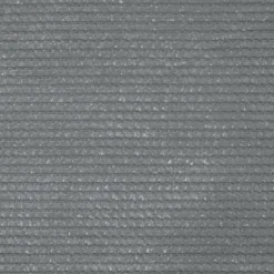 tectake Driehoekig zonneluifel van polyethyleen, grijs, Grijs