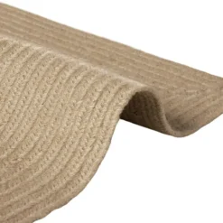 tectake® Gevlochten vloerkleed Vibe van jute, boho-stijl 120 x 170 cm