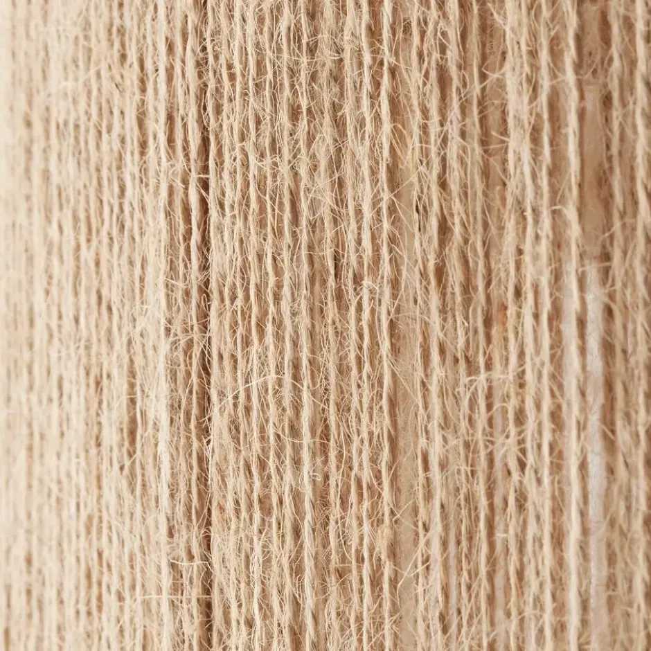 tectake Hanglamp Suri van jute in boho-stijl, 40W, Natuur