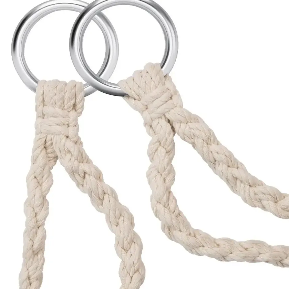 tectake Hangstoel Samira, Beige