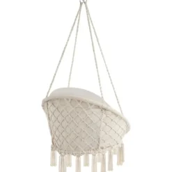 tectake Hangstoel Samira, Beige