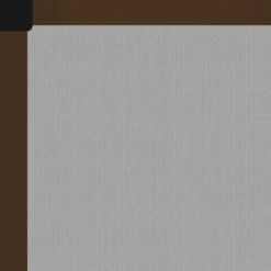 tectake Hor met aluminiumframe voor ramen - 100 x 120 cm - Bruin