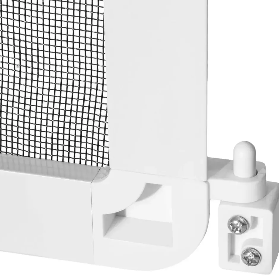 tectake Hor met aluminium frame voor deuren 210 x 95 cm - - Wit