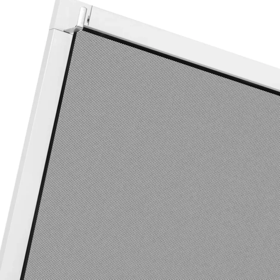 tectake Hor met aluminiumframe voor ramen - 120 x 140 cm - Wit