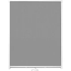 tectake Insectenwerend rolgordijn - 90 x 160 cm - Wit