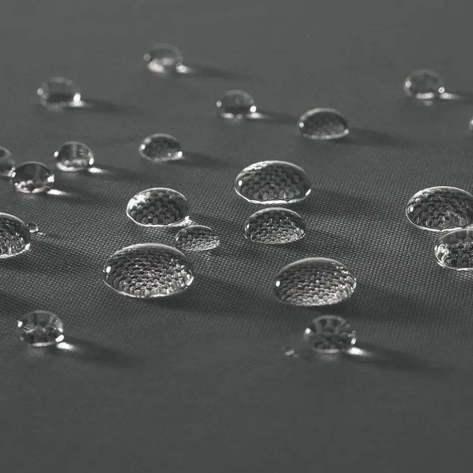 tectake - Kampeerstoel bekleed, Grijs