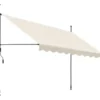 tectake Klemluifel met zwengel, in hoogte verstelbaar, Beige