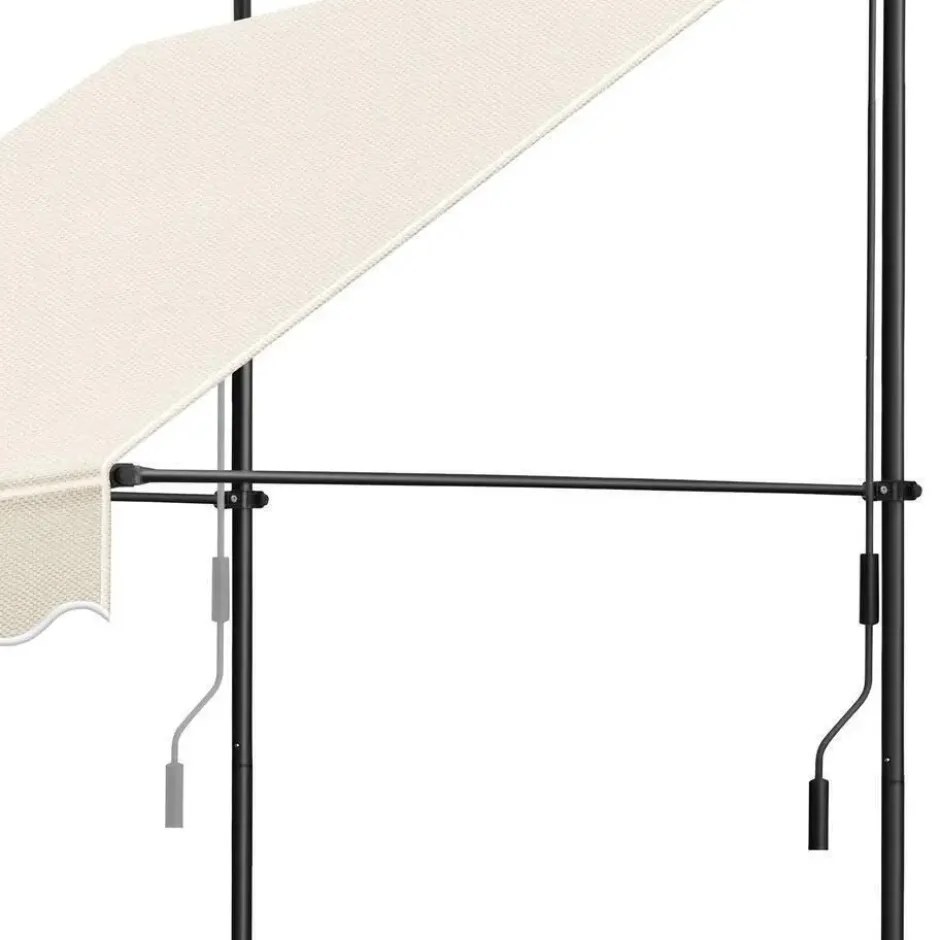 tectake Klemluifel met zwengel, in hoogte verstelbaar, Beige