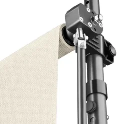 tectake Klemluifel met zwengel, in hoogte verstelbaar, Beige