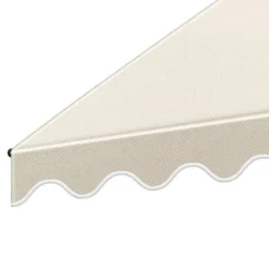 tectake Klemluifel met zwengel, in hoogte verstelbaar, Beige