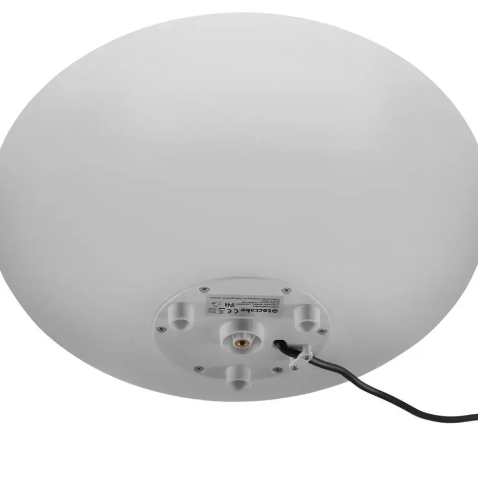 tectake Kogellamp Luminous Eye, LED, met afstandsbediening, Wit