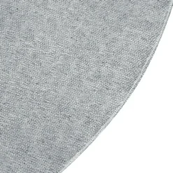 tectake® Kortpolig vloerkleed Soft Zone Ø 120 cm - Beige