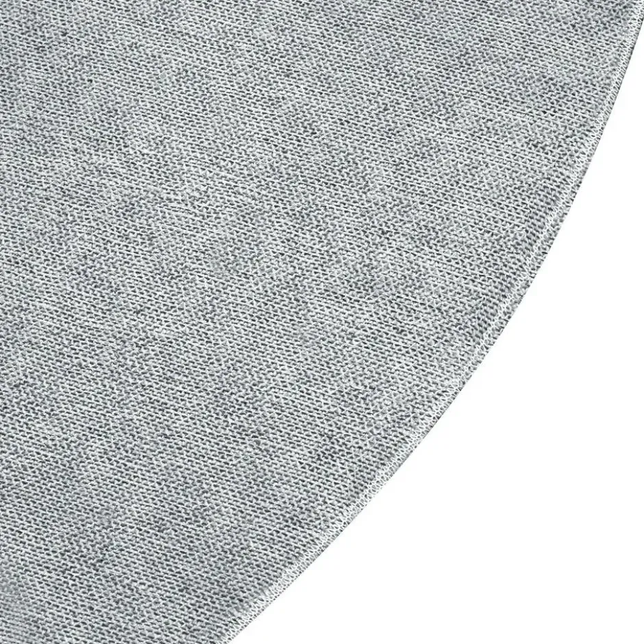 tectake® Kortpolig vloerkleed Soft Zone Ø 120 cm - Zandkleur