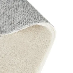 tectake® Kortpolig vloerkleed Soft Zone 60 x 110 cm - Crème