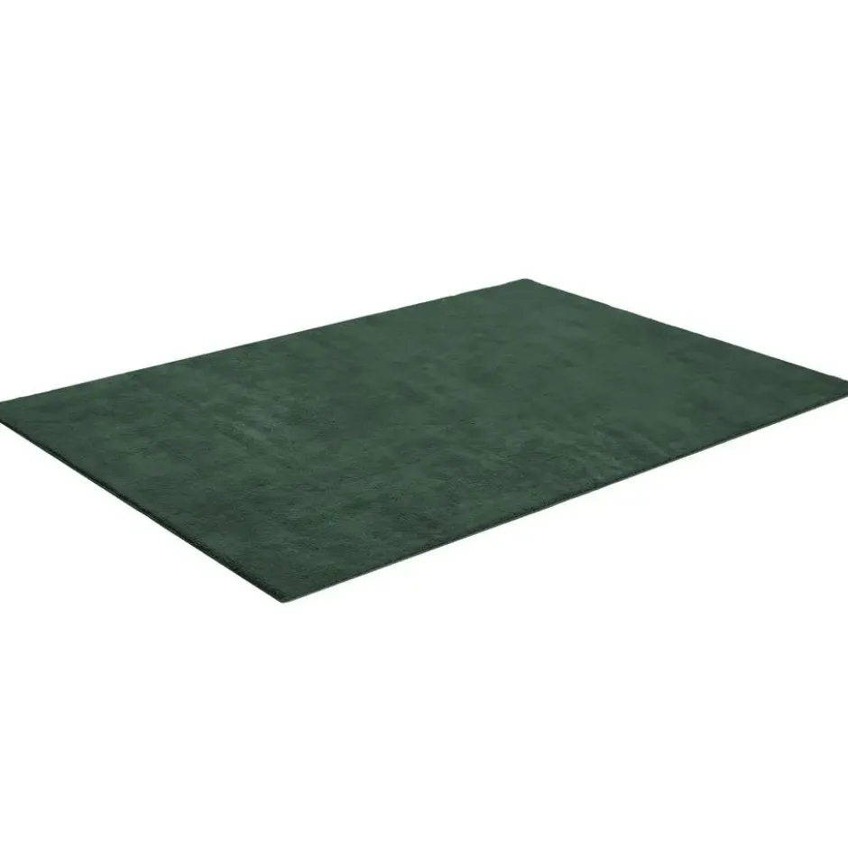 tectake® Kortpolig vloerkleed Soft Zone 160 x 230 cm - Groen