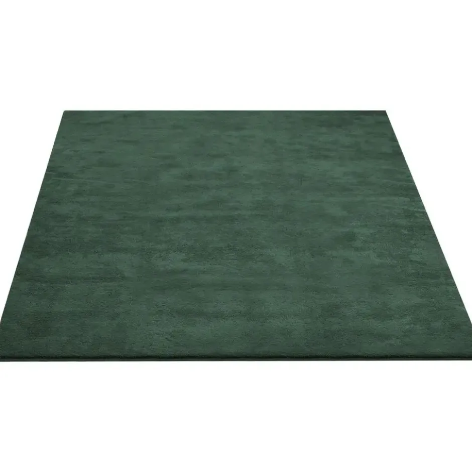tectake® Kortpolig vloerkleed Soft Zone 160 x 230 cm - Groen