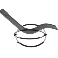 tectake Ligbed Paulina ergonomisch, opvouwbaar, 150 kg, Grijs