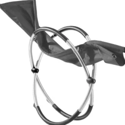 tectake Ligbed Paulina ergonomisch, opvouwbaar, 150 kg, Grijs