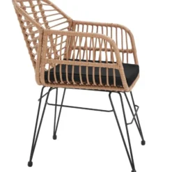 tectake - loungeset Molfetta - wicker - natuurkleur