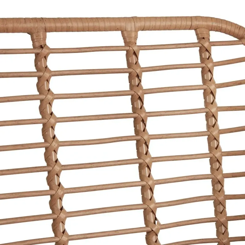 tectake - loungeset Molfetta - wicker - natuurkleur